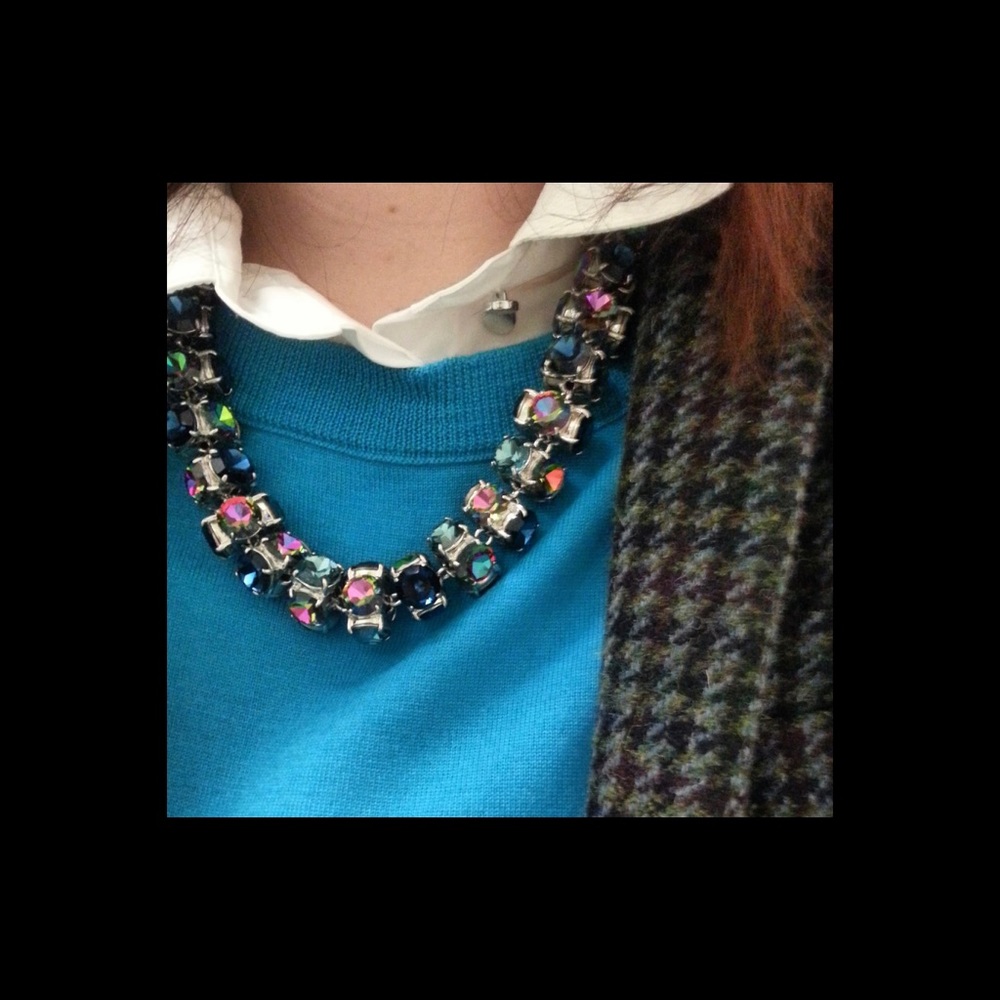 RARE J. CREW FULL SPECTRUM NECKLACE